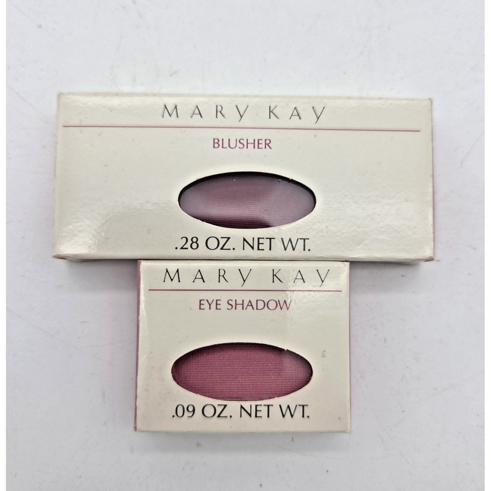 Mary Kay Powder Blusher Violet 0031 & Eye Shadow Tapestry Rose 0006 NOS Lot Of 2